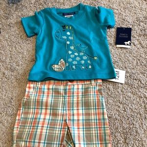 Infant boy size 12 month two piece outfit